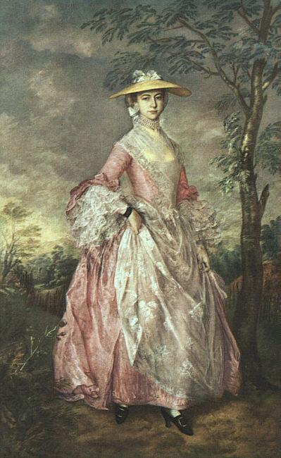 Thomas Gainsborough Mary, Countess Howe France oil painting art